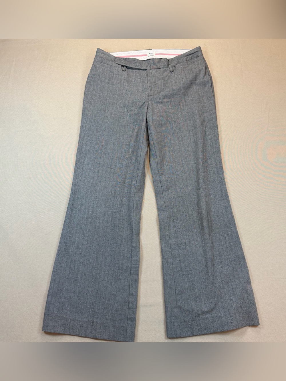 Bass Wide-Leg Dress Pants in Heather Gray